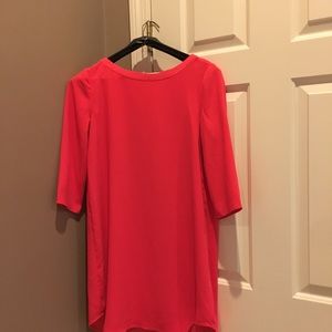 Watermelon colored Tunic dress